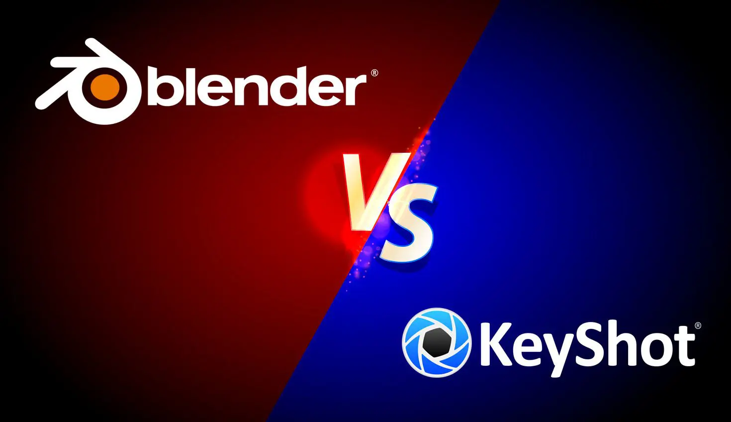 Blender vs KeyShot